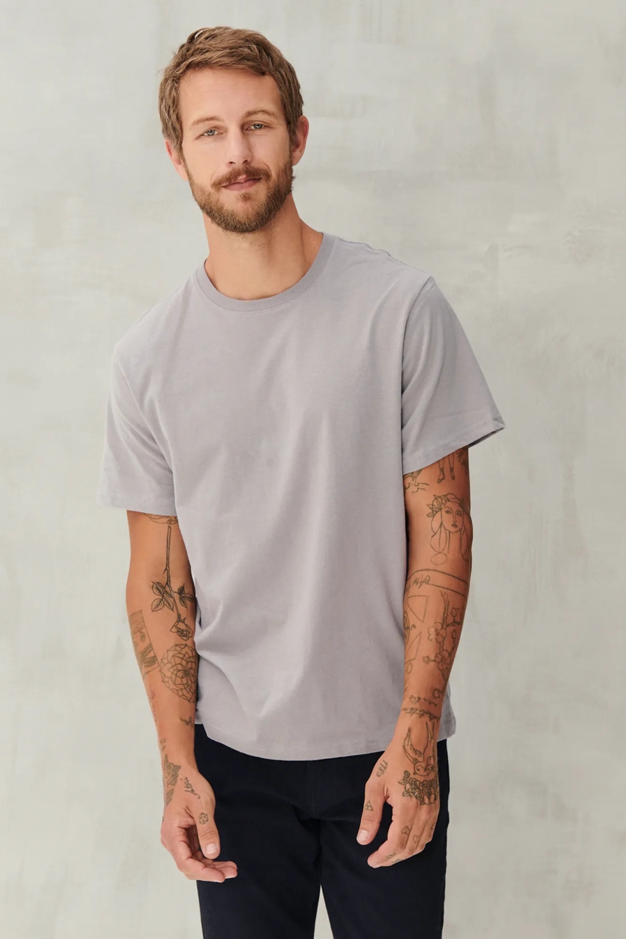 SUEDED JERSEY TEE, image 3