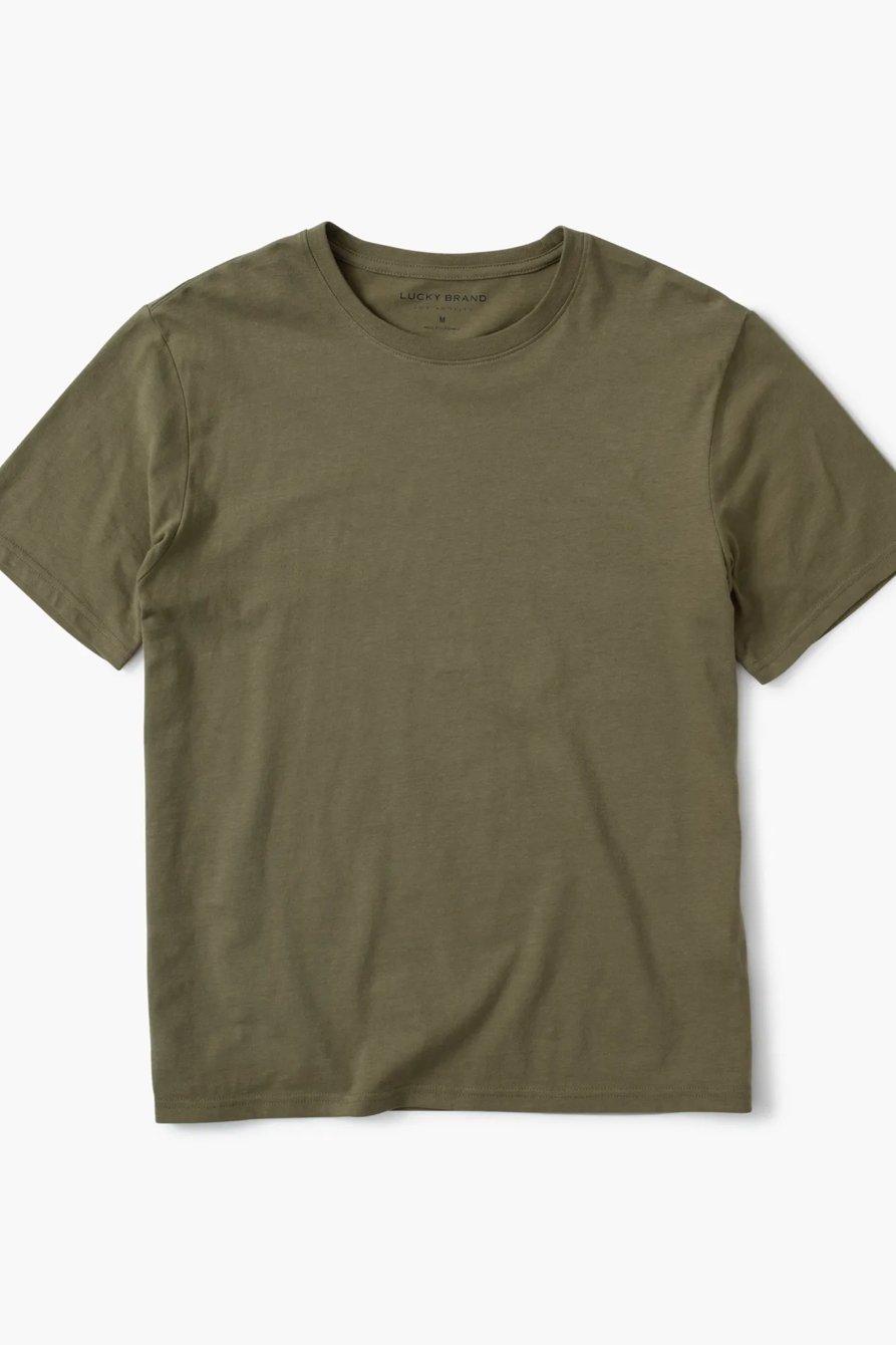 SUEDED JERSEY TEE, image 5