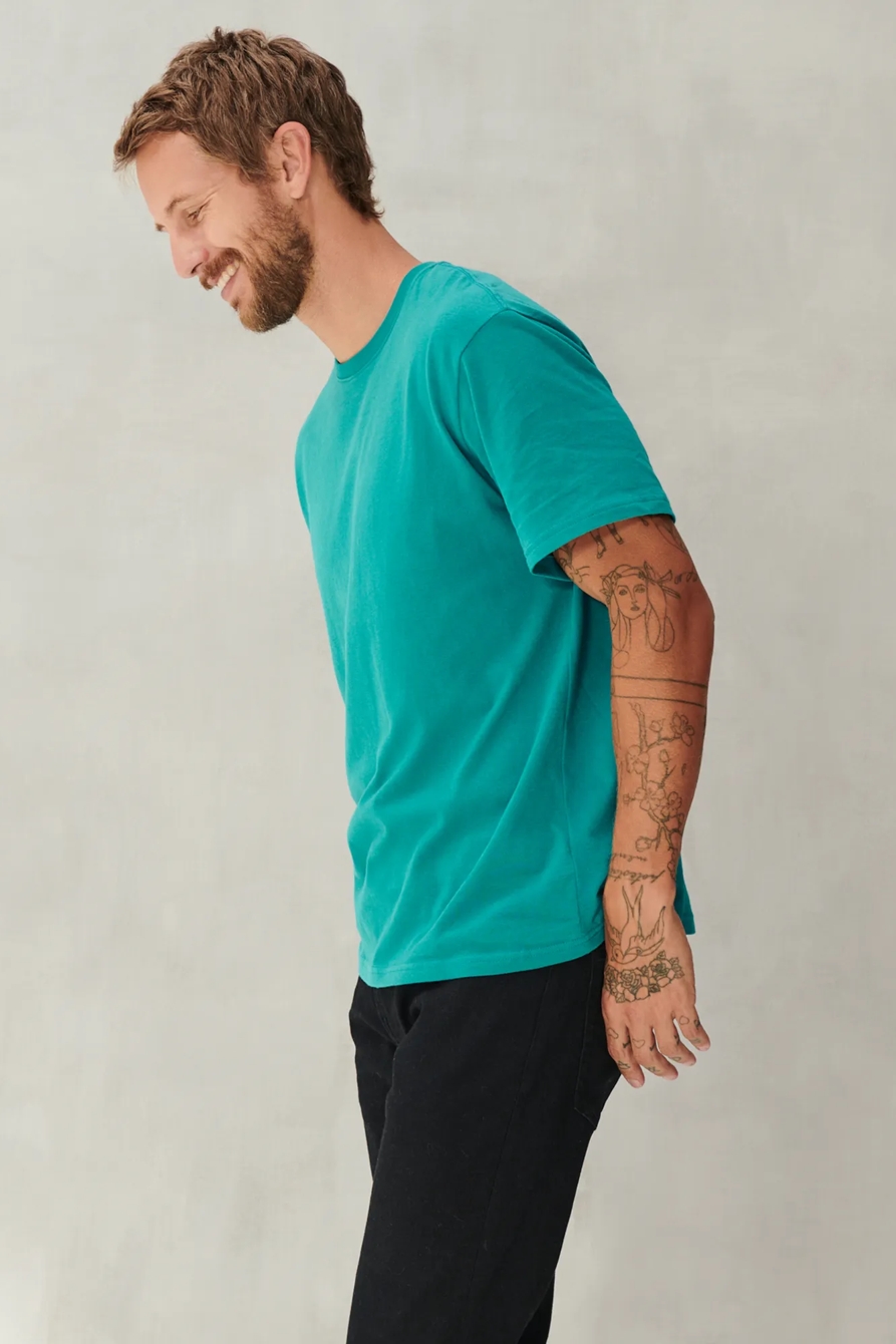 SUEDED JERSEY TEE, image 3