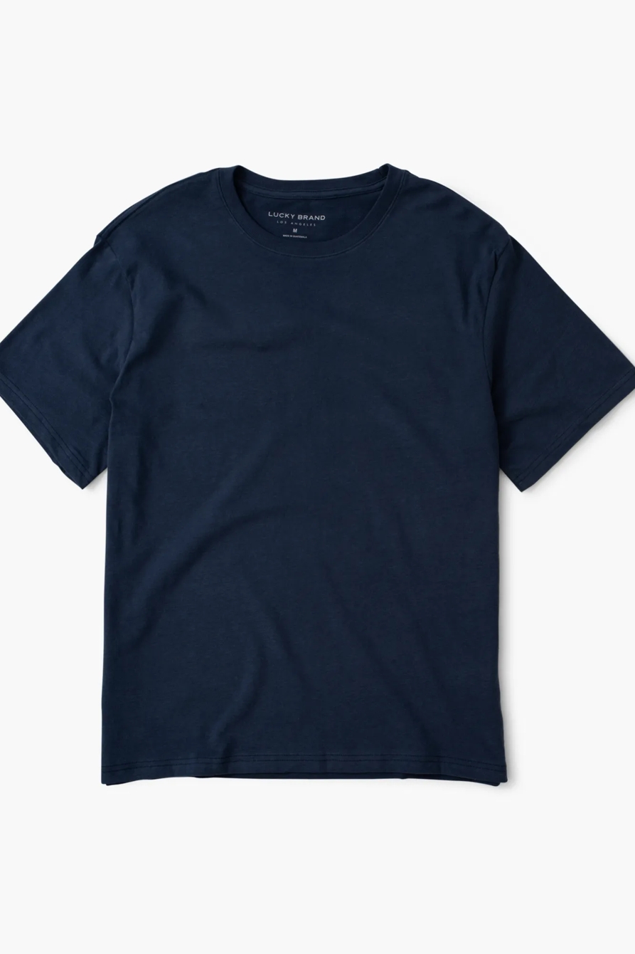 SUEDED JERSEY TEE, image 6