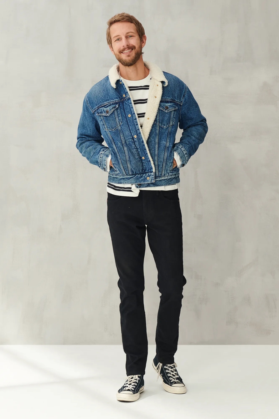 SUNSET LONG SLEEVE STRIPE TEE, image 2