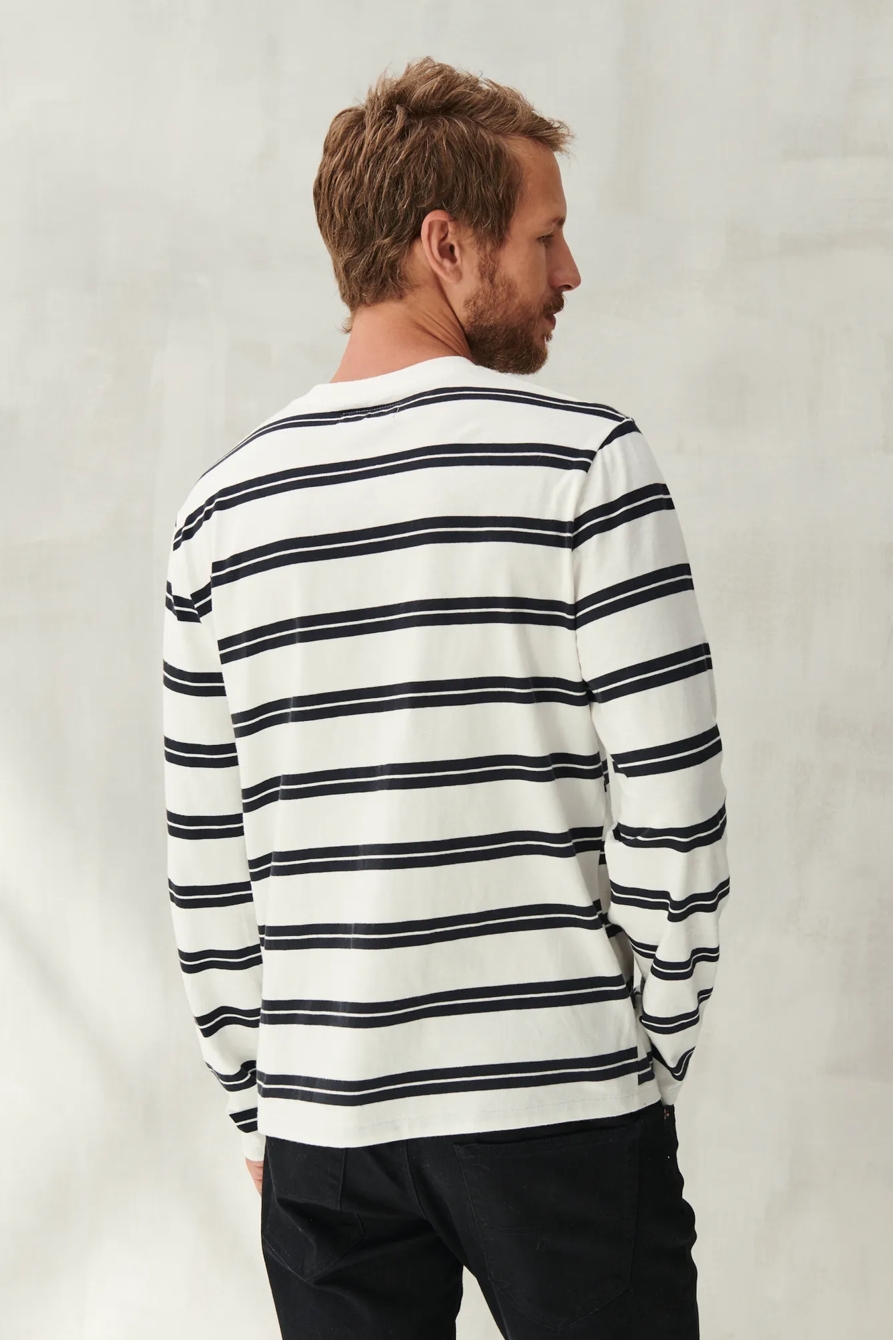 SUNSET LONG SLEEVE STRIPE TEE, image 5