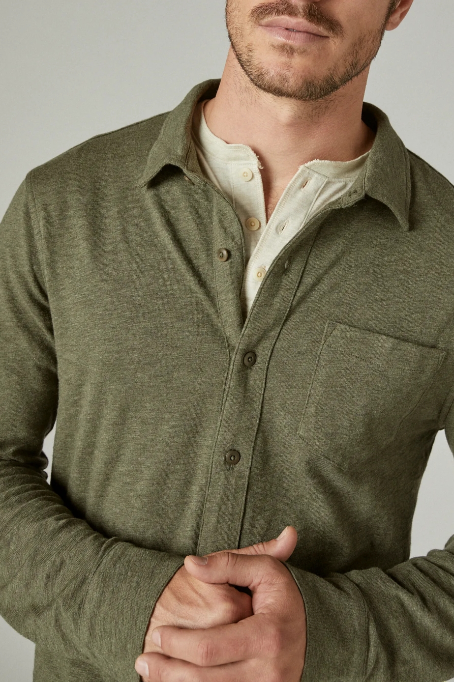 HIGH TWIST BUTTON UP SHIRT, image 5