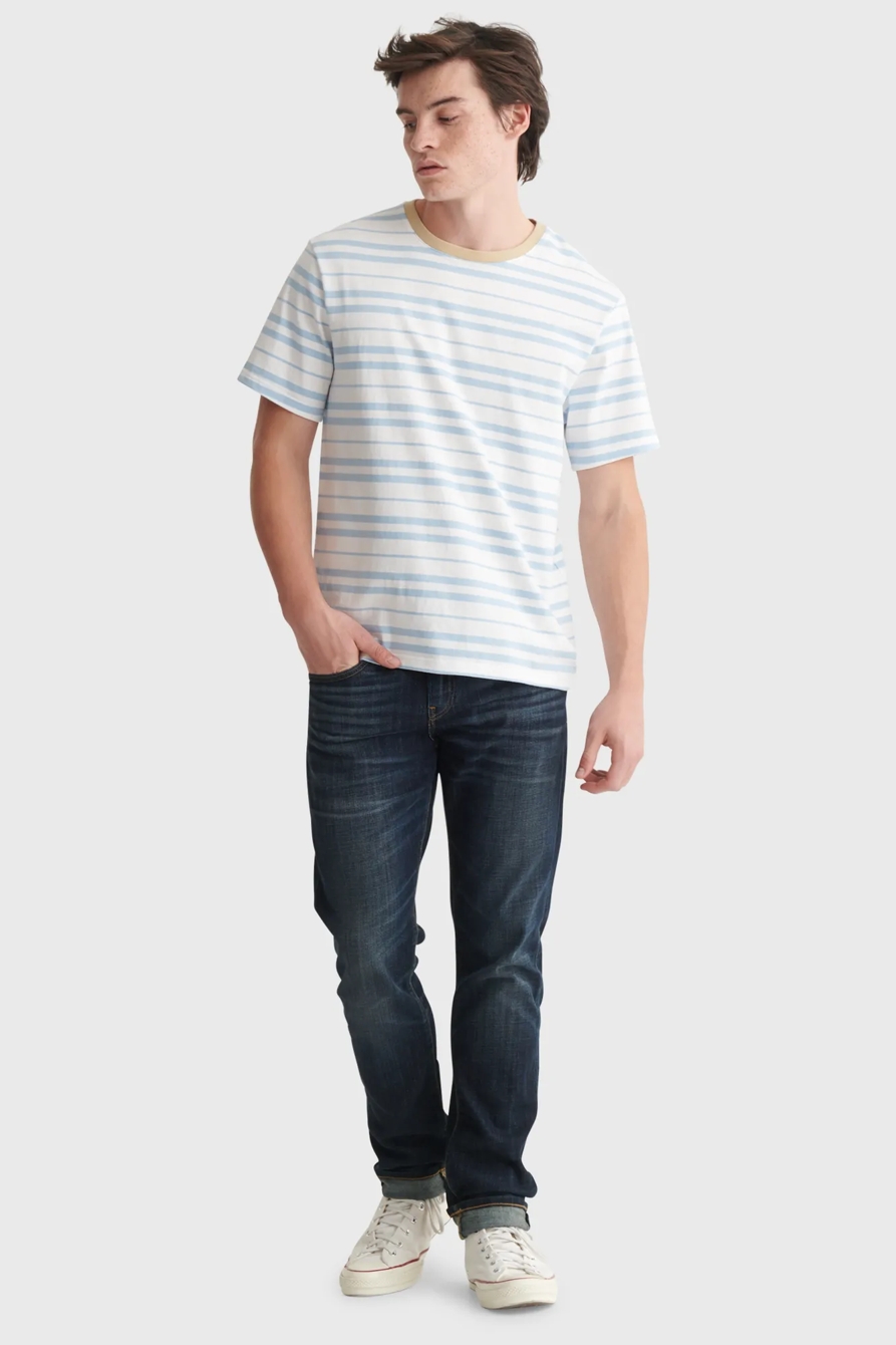 STRIPE JERSEY CREW, image 2