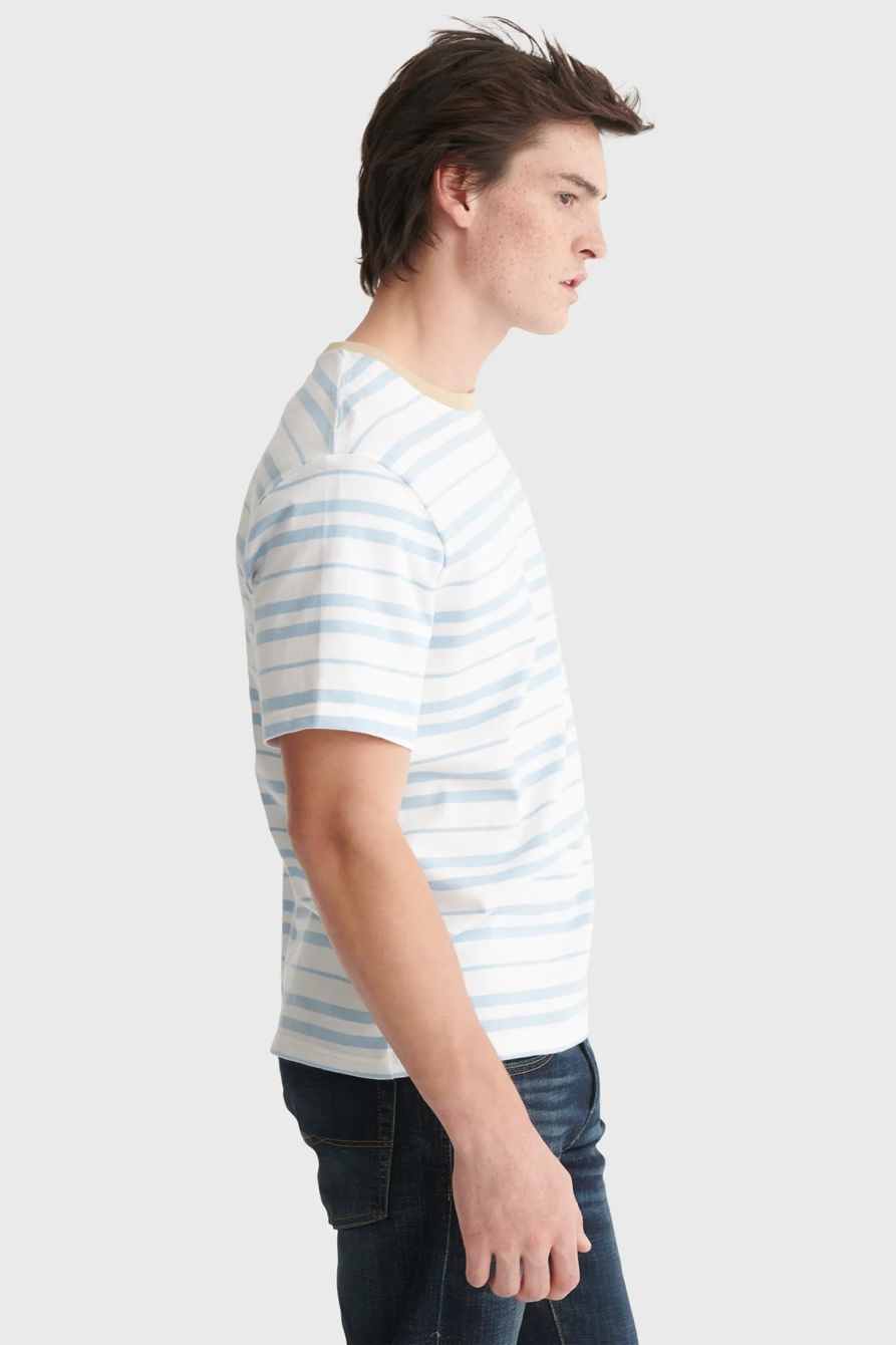 STRIPE JERSEY CREW, image 3