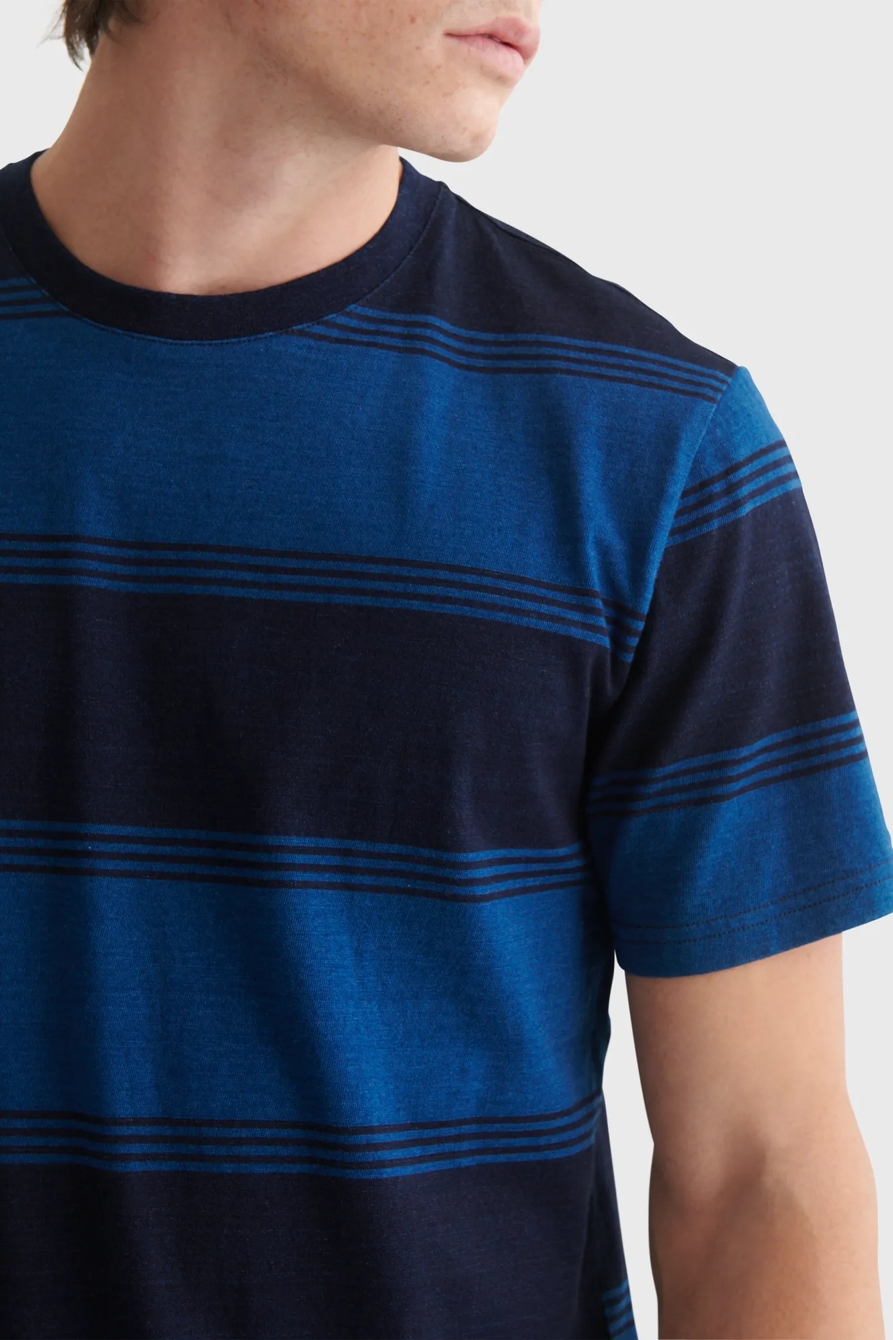 INDIGO STRIPE CREW, image 4