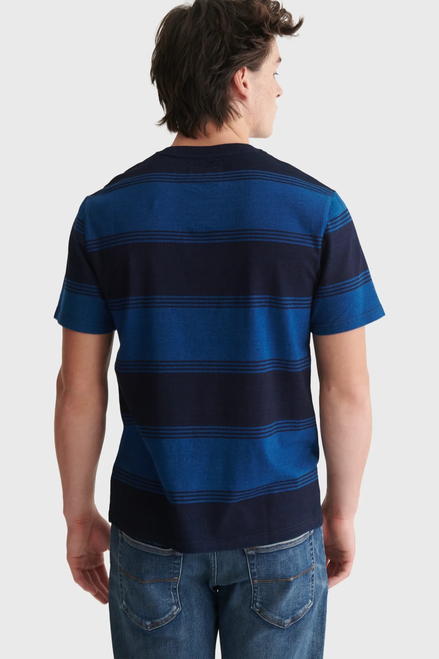INDIGO STRIPE CREW, image 5