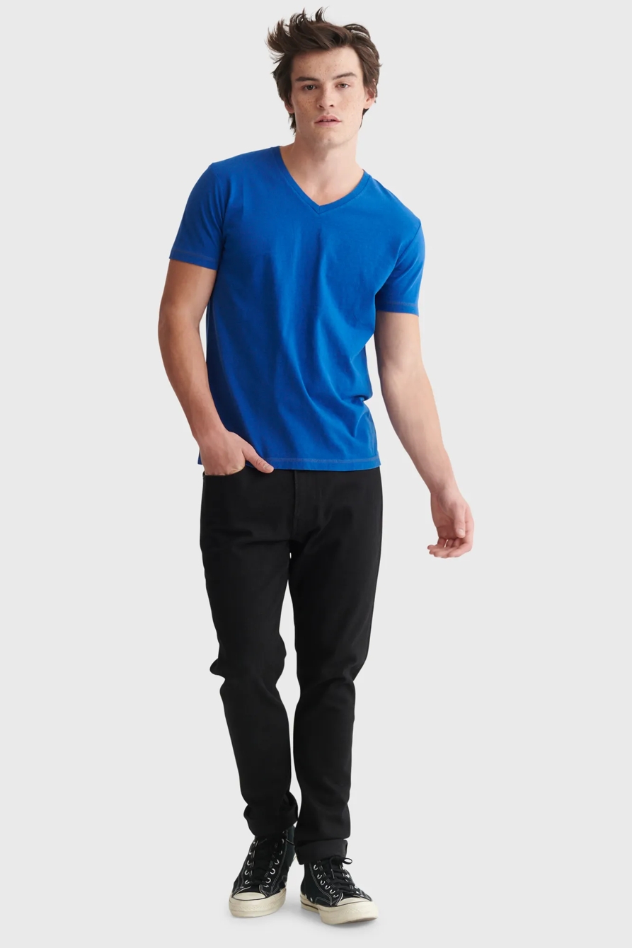 HEATHER SUNSET V-NECK, image 2
