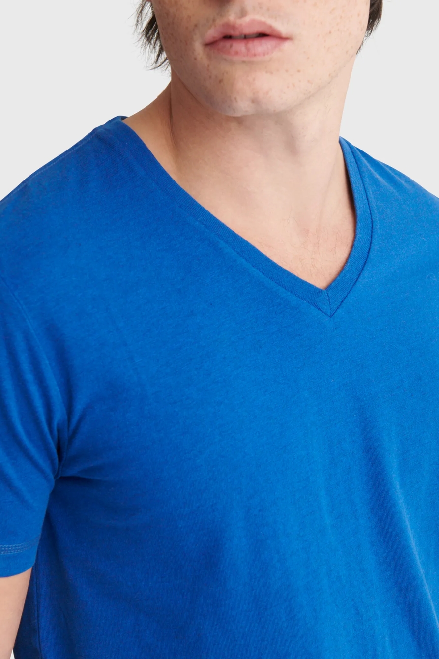 HEATHER SUNSET V-NECK, image 4