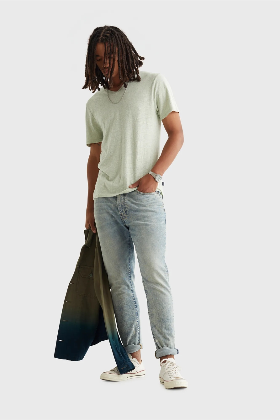 LINEN V-NECK, image 2
