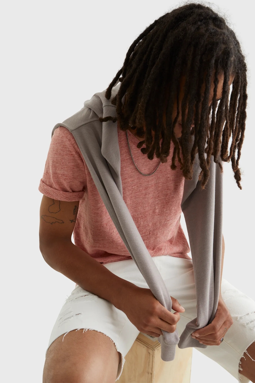 LINEN V-NECK, image 7