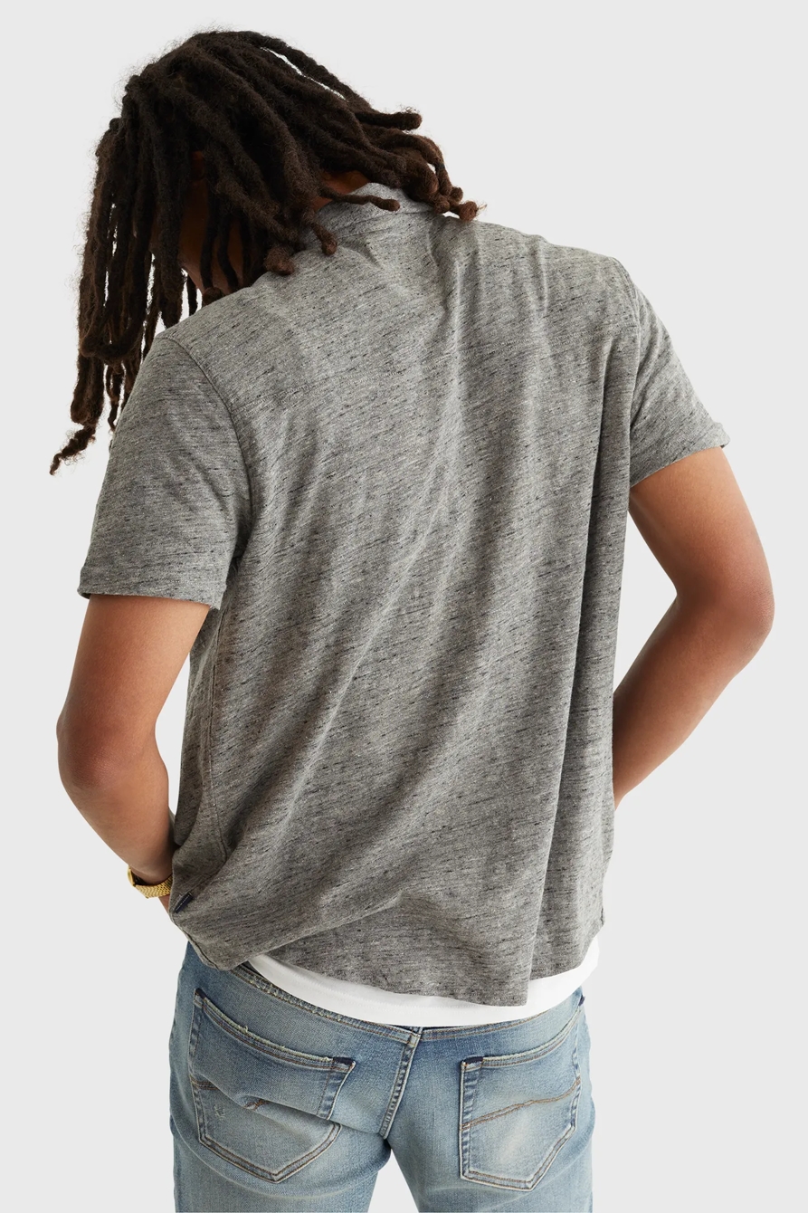 LINEN BUTTON UP SHIRT, image 4