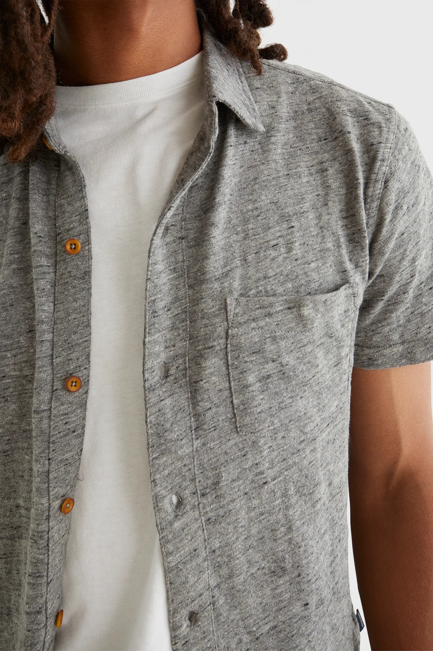 LINEN BUTTON UP SHIRT, image 6