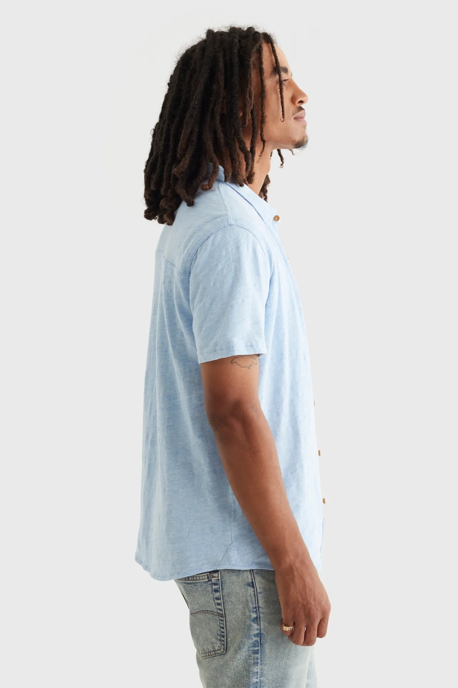 LINEN BUTTON UP SHIRT, image 3