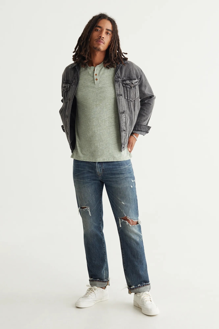 LINEN HENLEY, image 6