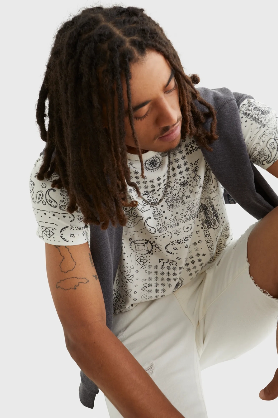 BANDANA PRINT TEE, image 6
