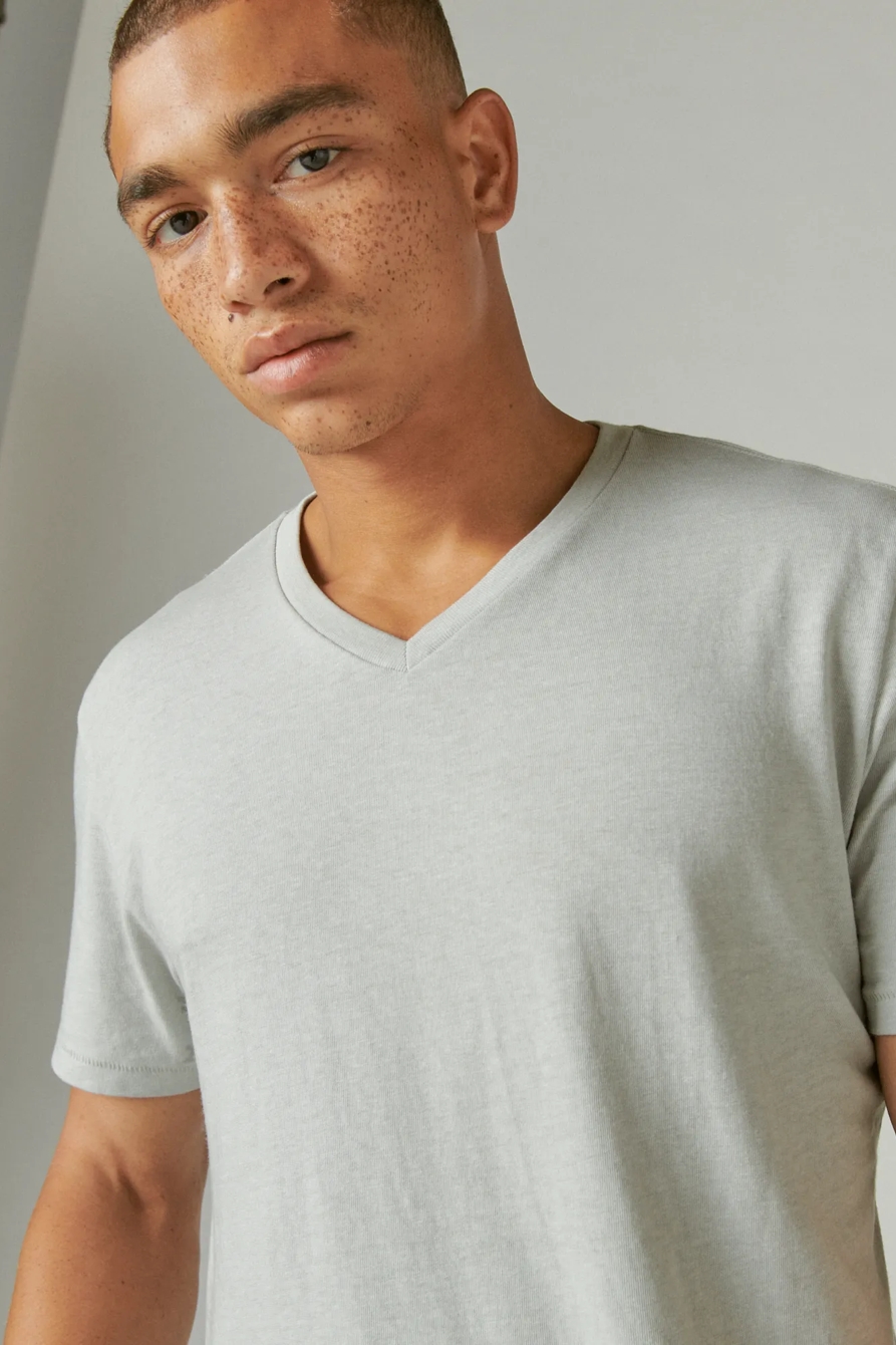 VENICE BURNOUT V-NECK TEE, image 5