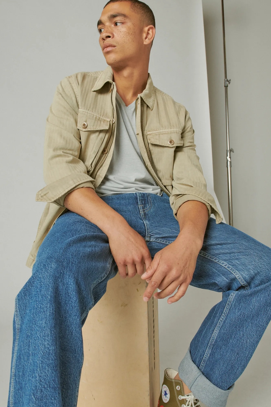 VENICE BURNOUT V-NECK TEE, image 6
