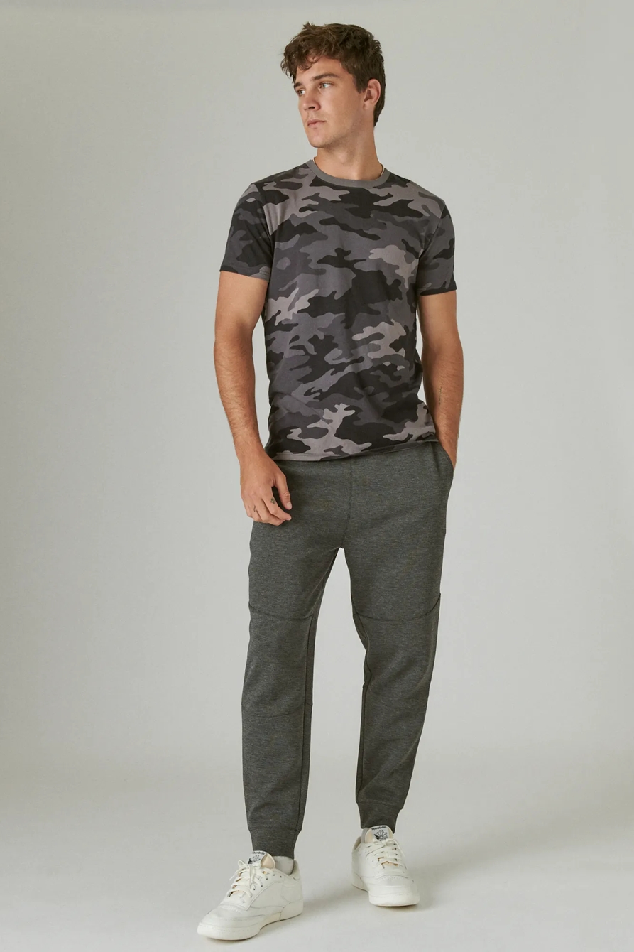 VENICE BURNOUT CAMO CREW NECK TEE, image 2