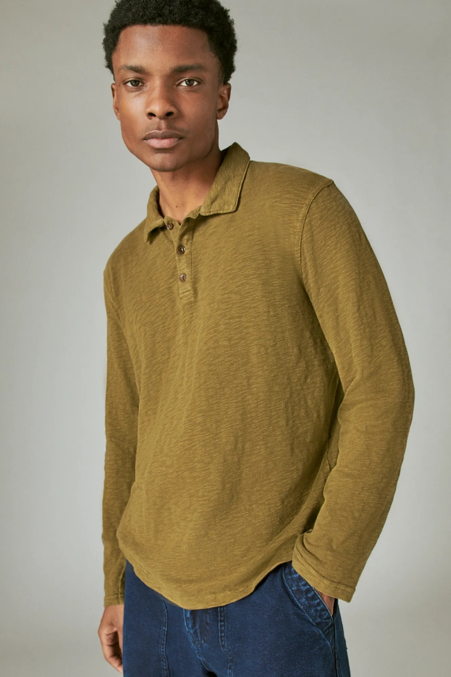 WASHED LONG SLEEVE KNIT SHIRT, image 2