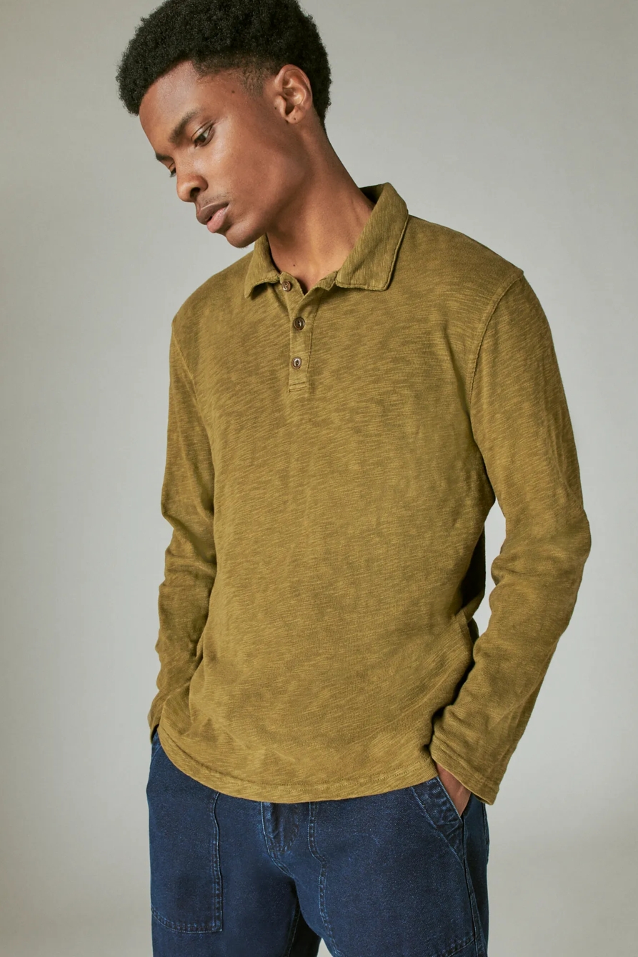 WASHED LONG SLEEVE KNIT SHIRT, image 3