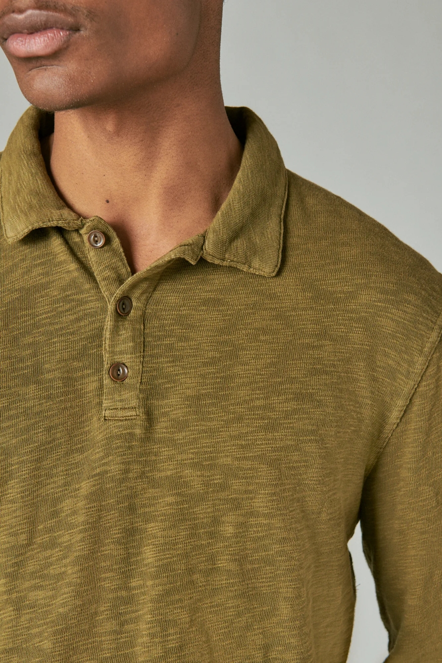 WASHED LONG SLEEVE KNIT SHIRT, image 5