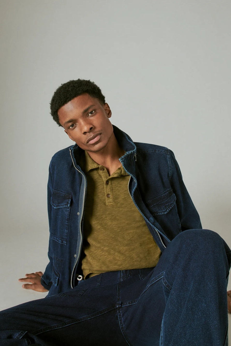 WASHED LONG SLEEVE KNIT SHIRT, image 6