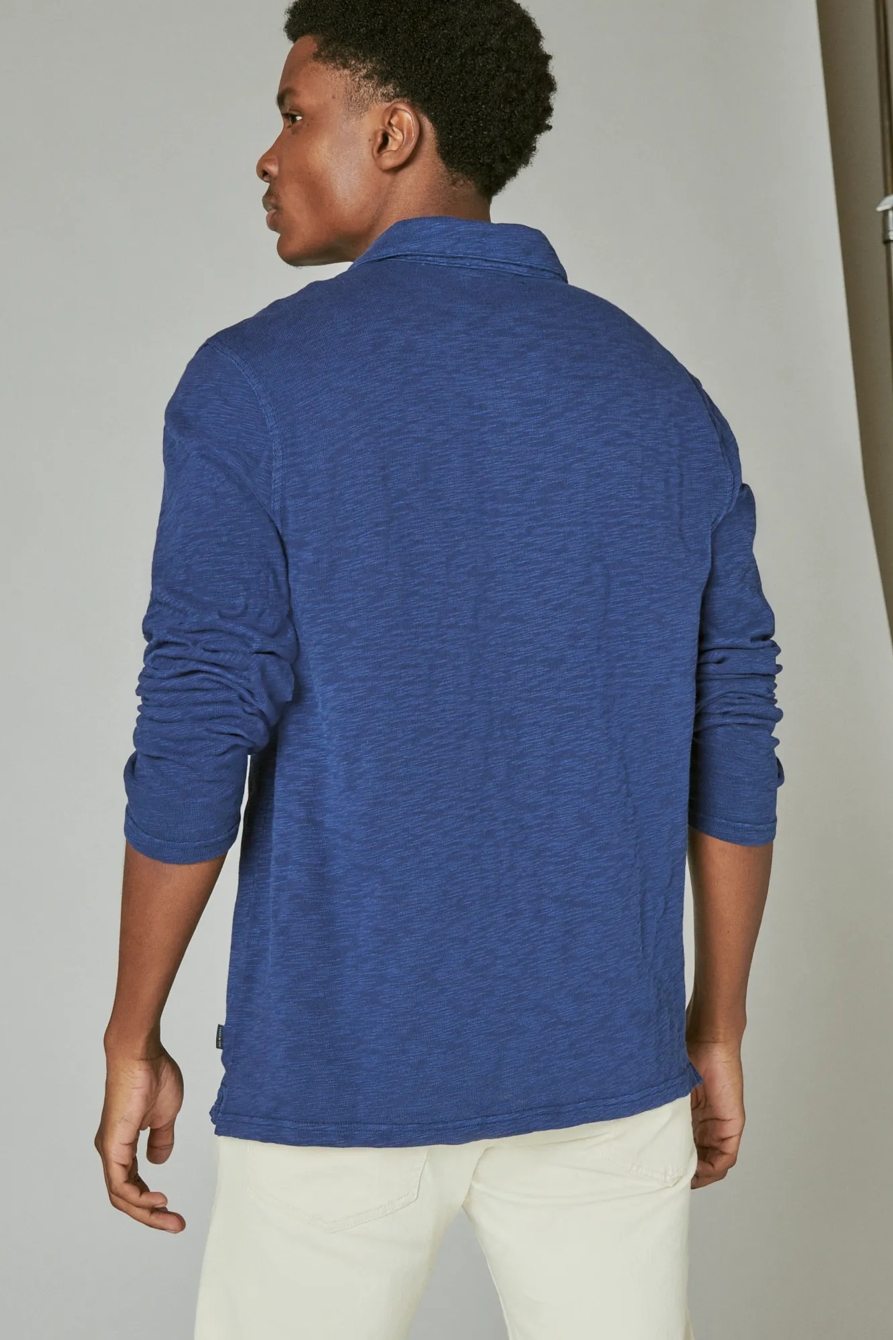 WASHED LONG SLEEVE KNIT SHIRT, image 4