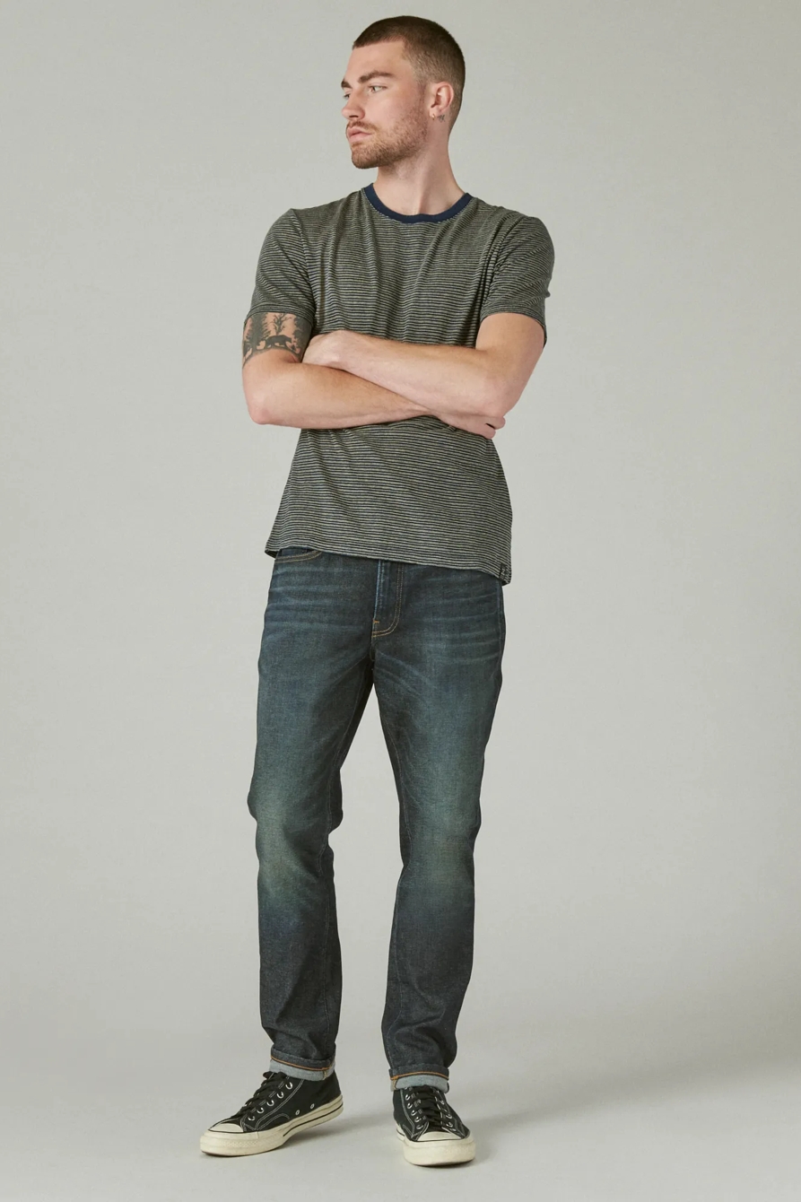 INDIGO STRIPE CREW, image 2
