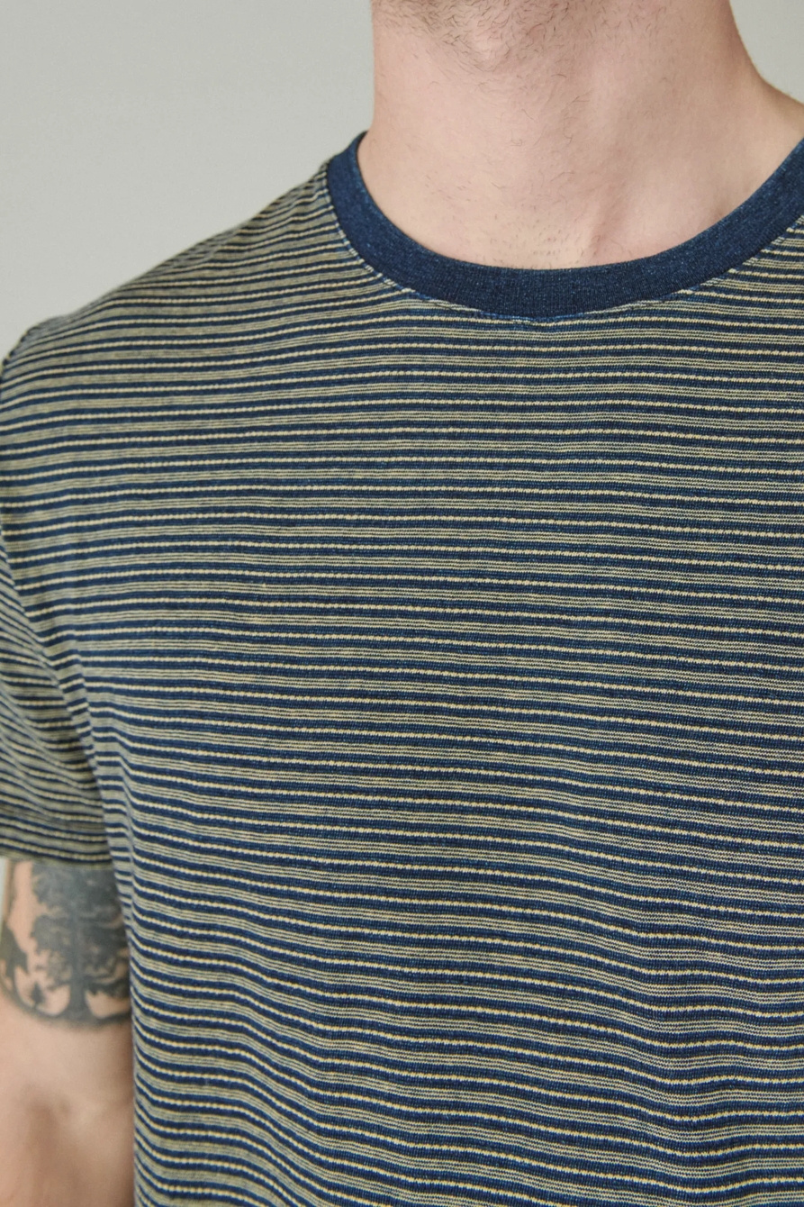 INDIGO STRIPE CREW, image 5