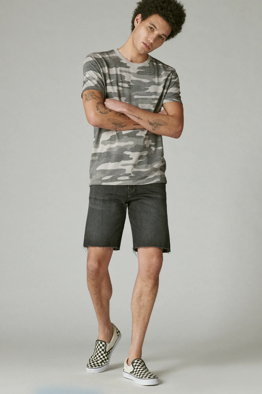 VENICE BURNOUT CAMO CREW NECK TEE, image 2