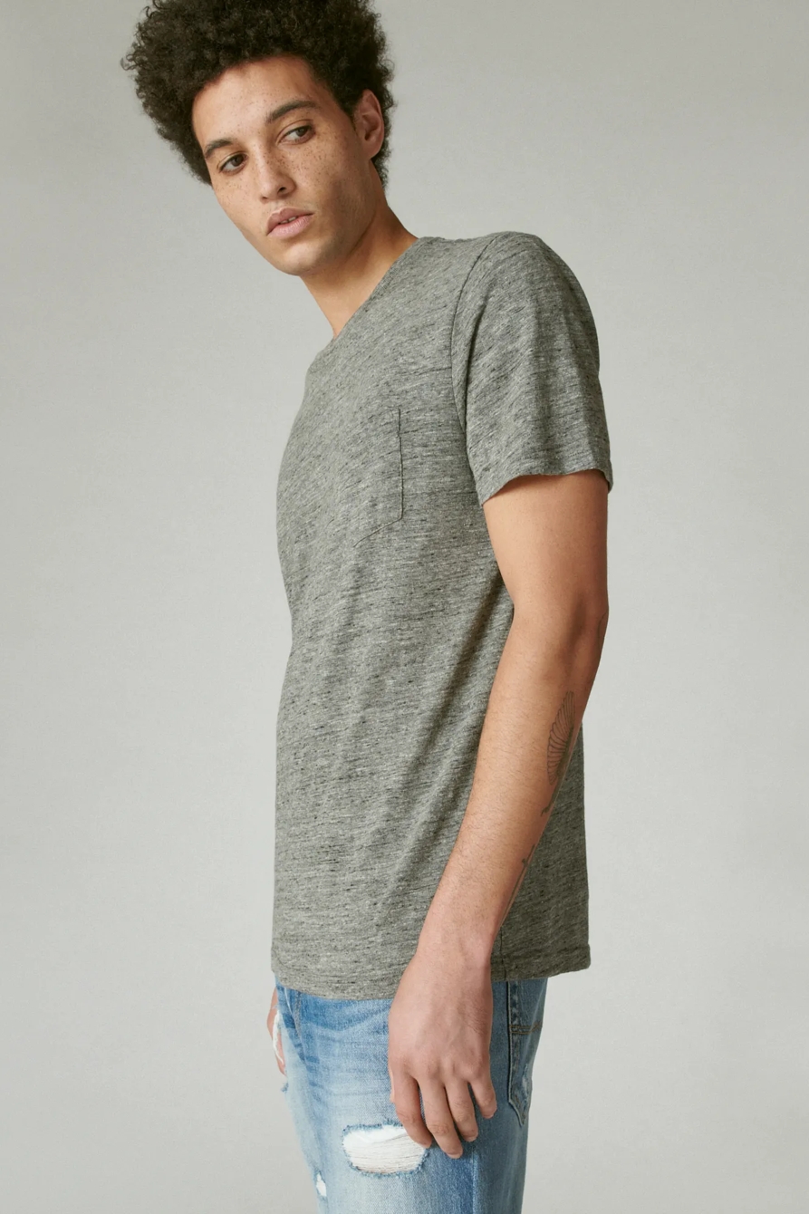 LINEN POCKET CREW, image 3