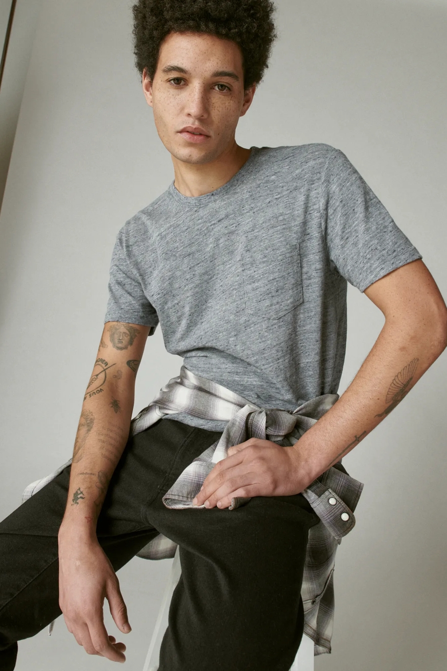 LINEN POCKET CREW, image 6