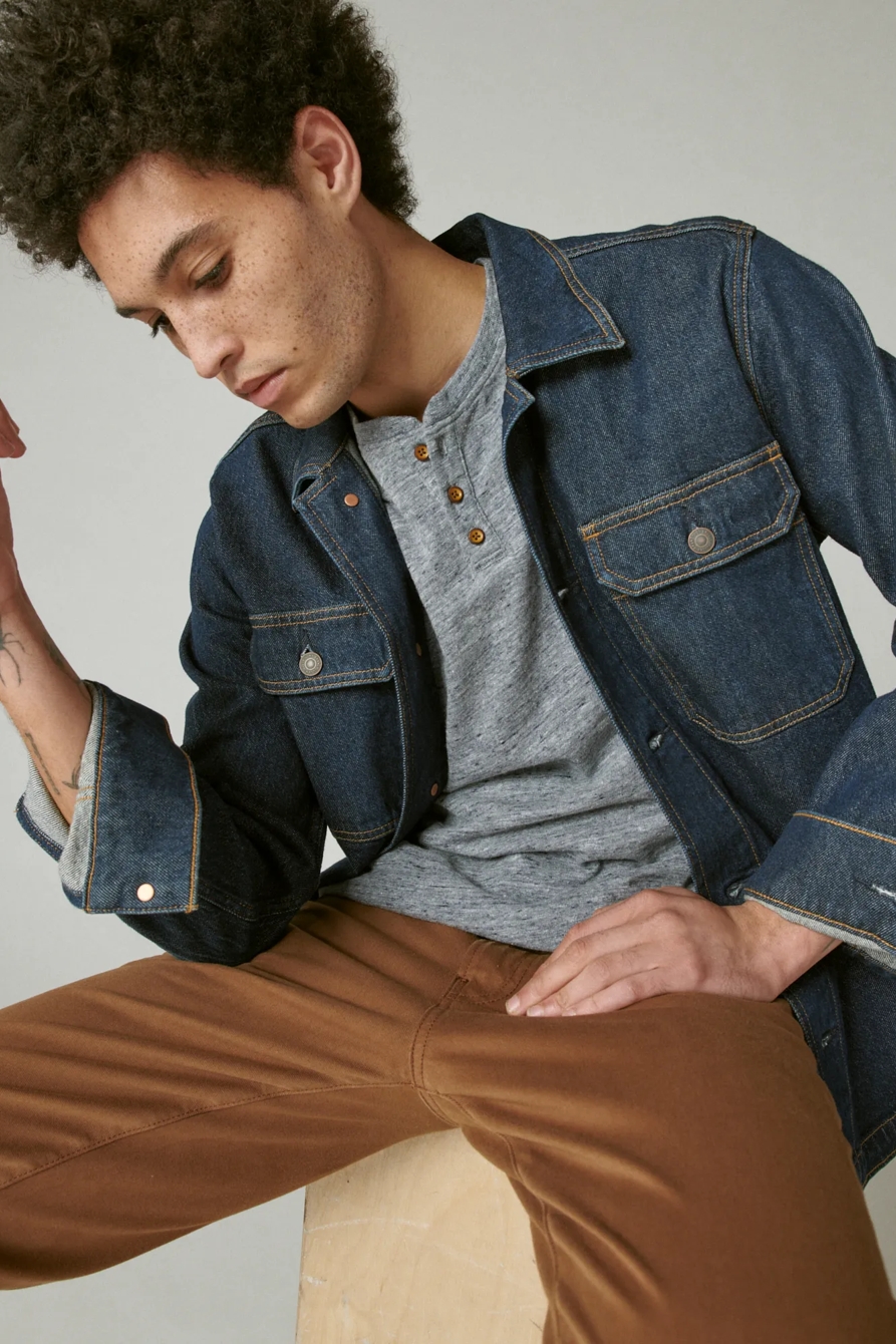 LINEN HENLEY, image 6