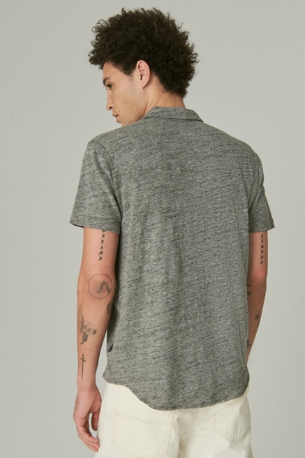 LINEN BUTTON UP SHIRT, image 4