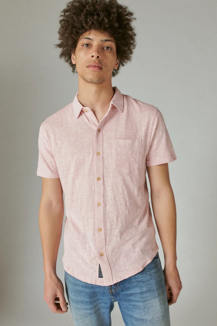 LINEN BUTTON UP SHIRT, image 2