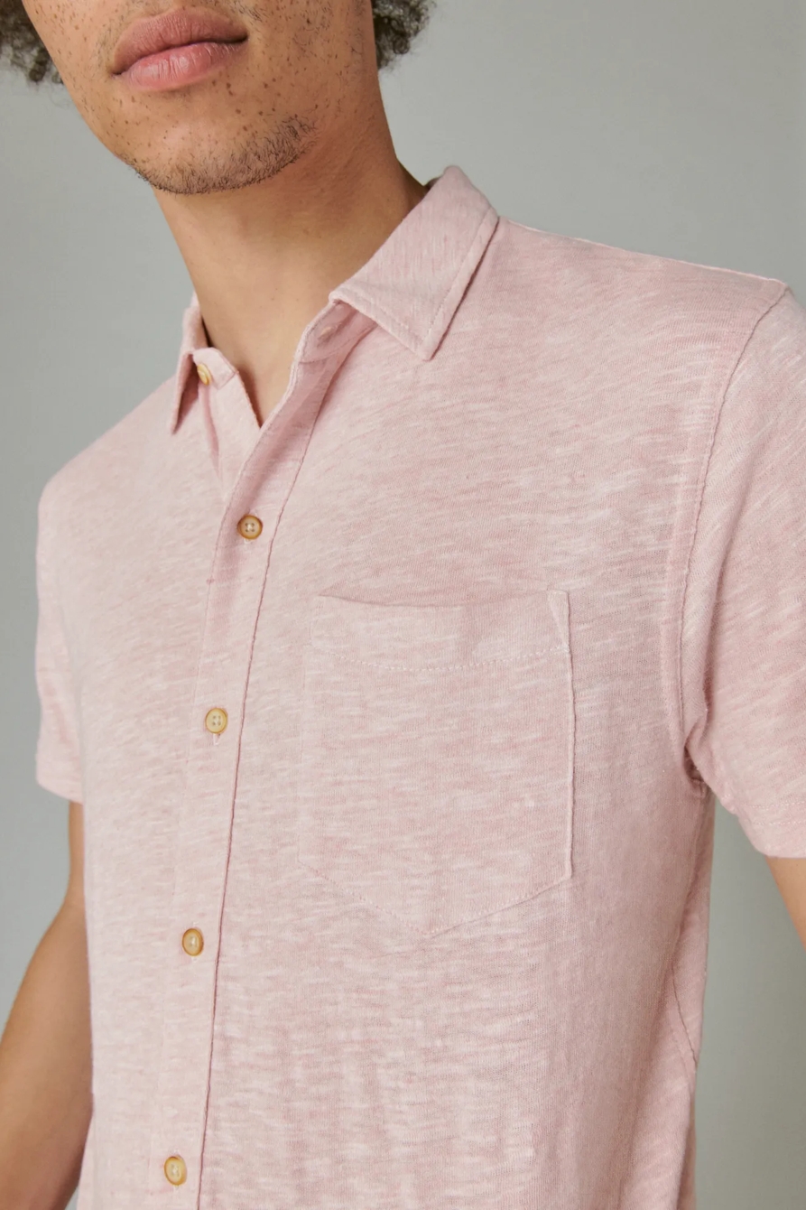 LINEN BUTTON UP SHIRT, image 4