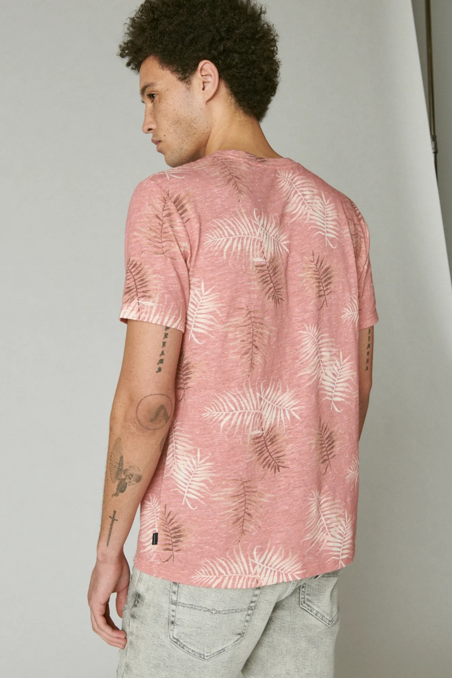 LINEN LEAF PRINT CREW, image 4