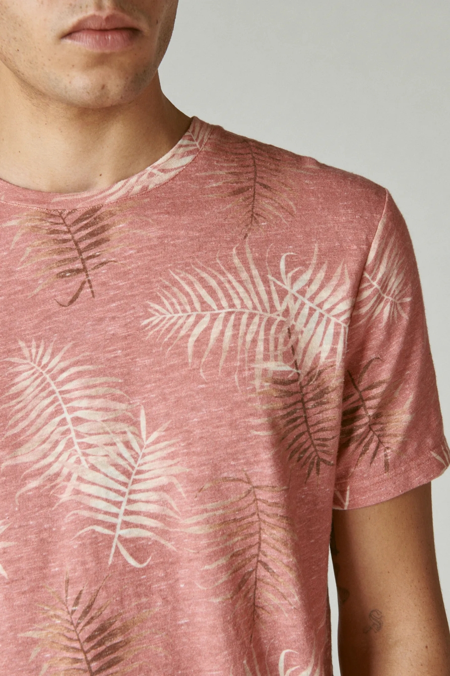 LINEN LEAF PRINT CREW, image 5