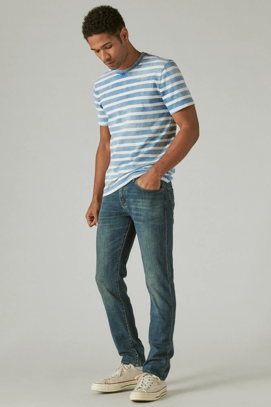INDIGO STRIPE CREW, image 2