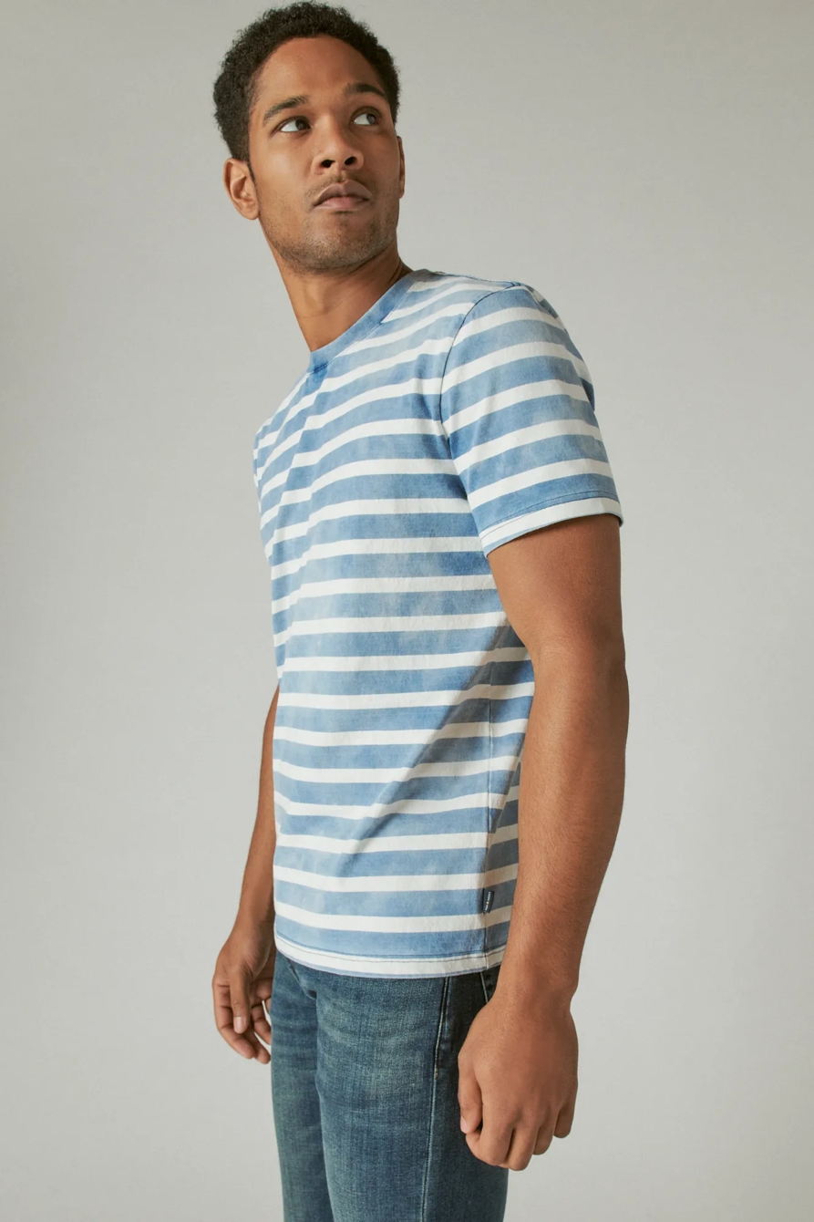 INDIGO STRIPE CREW, image 3