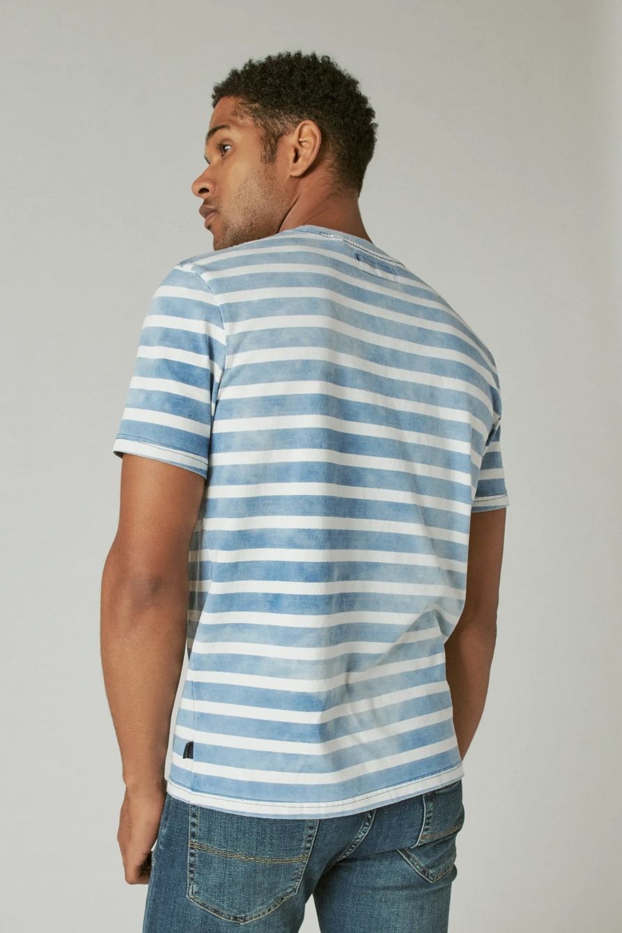 INDIGO STRIPE CREW, image 4