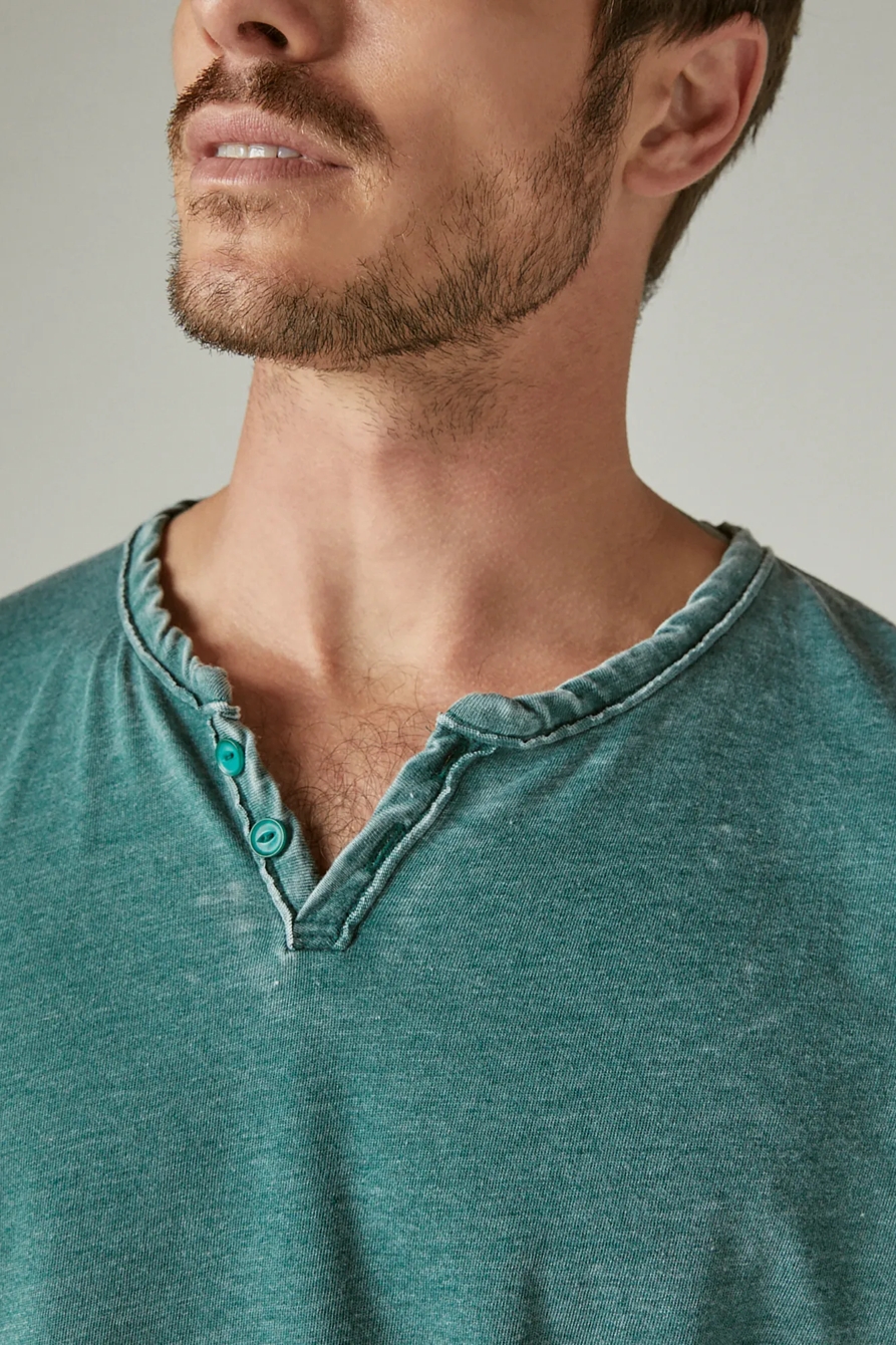 VENICE BURNOUT NOTCH NECK LONG SLEEVE TEE, image 5