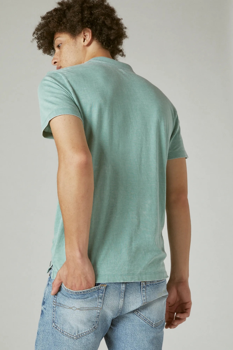 VENICE BURNOUT SHORT SLEEVE POLO, image 4
