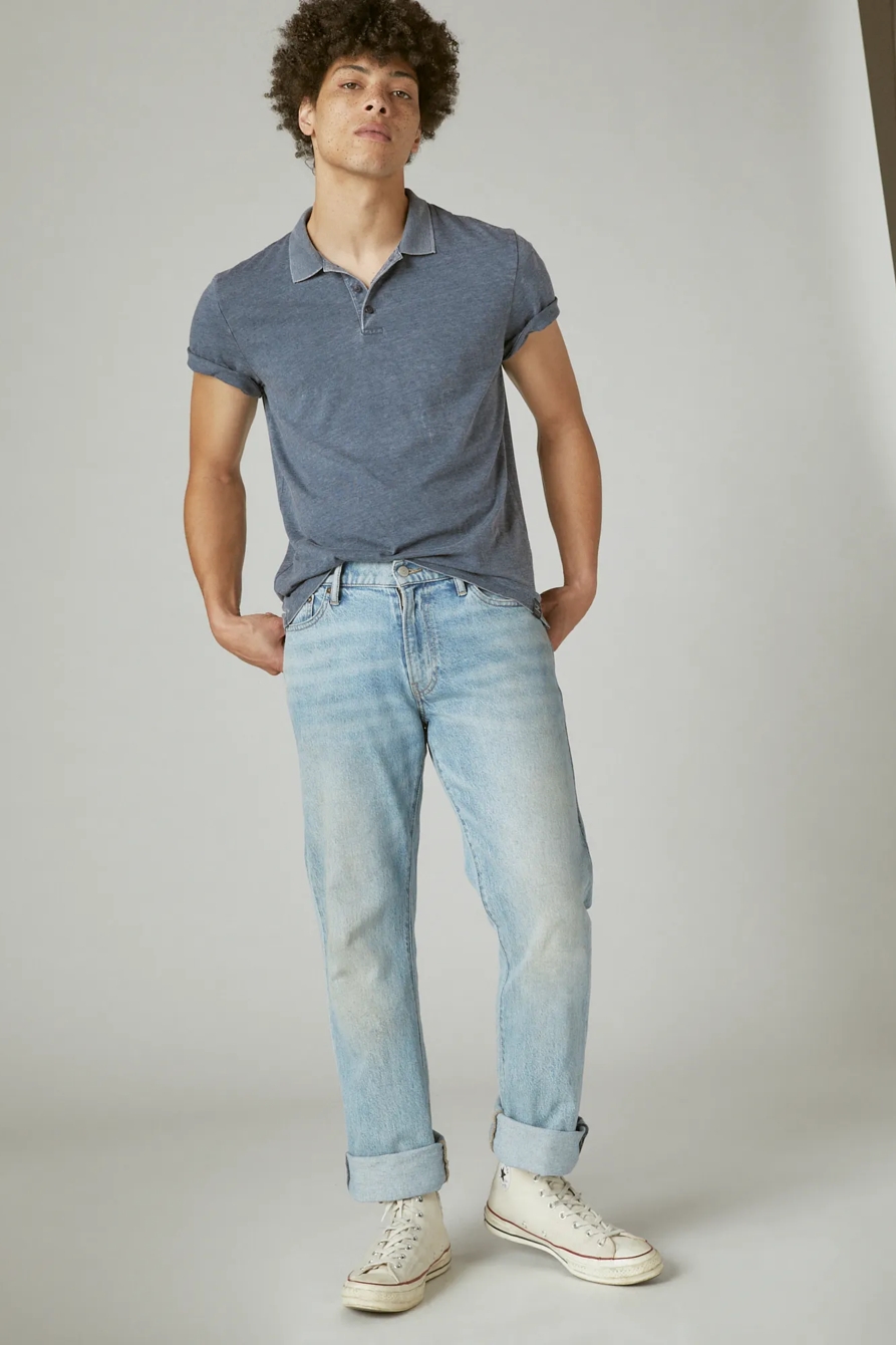 VENICE BURNOUT SHORT SLEEVE POLO, image 2