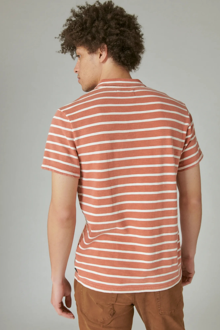 WEEKEND SLUB STRIPE POLO, image 3