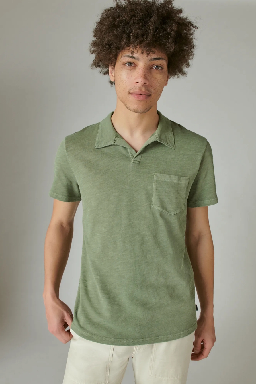 WEEKEND SLUB JOHNNY COLLAR POLO, image 2