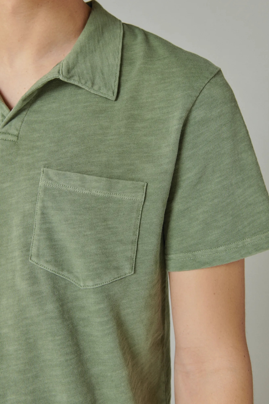 WEEKEND SLUB JOHNNY COLLAR POLO, image 4