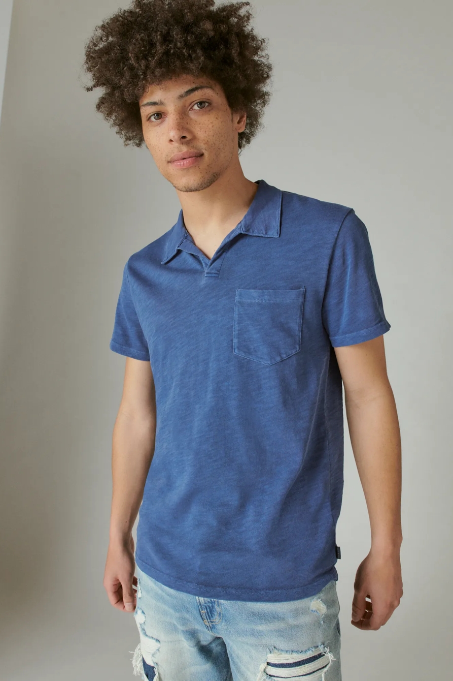 WEEKEND SLUB JOHNNY COLLAR POLO, image 2