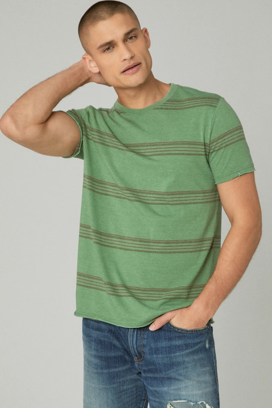 VENICE BURNOUT STRIPE CREW, image 3